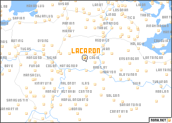 map of Lacaron