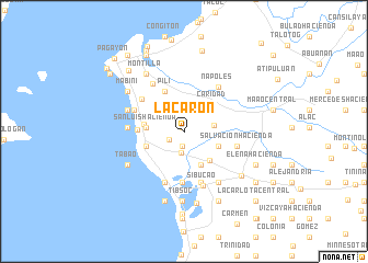 map of Lacaron