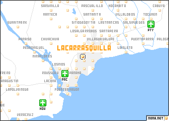 map of La Carrasquilla