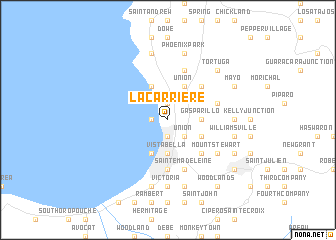 map of La Carrière