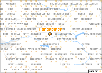 map of La Carrière