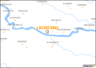 map of La Cascabel