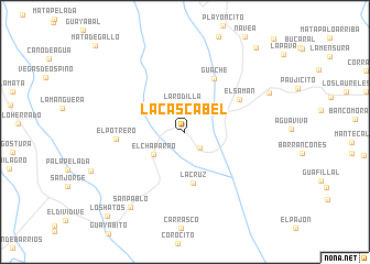 map of La Cascabel