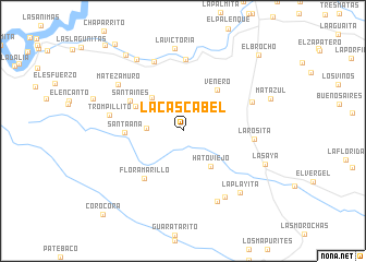 map of La Cascabel