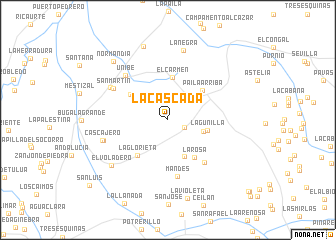 map of La Cascada