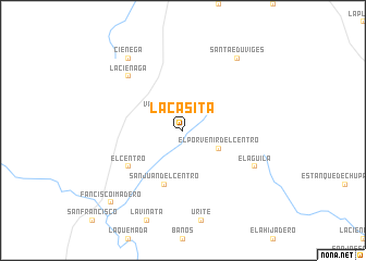 map of La Casita