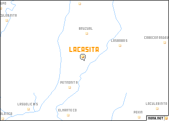 map of La Casita