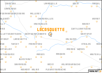 map of La Casquette