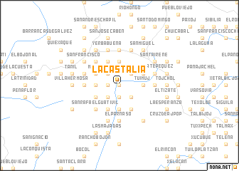 map of La Castalia