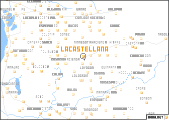 map of La Castellana