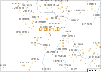 map of La Castilla