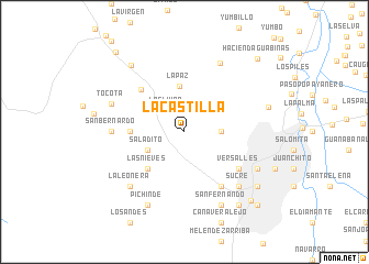 map of La Castilla