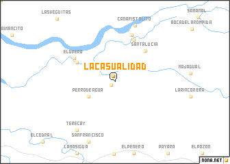 map of La Casualidad