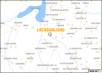map of La Casualidad