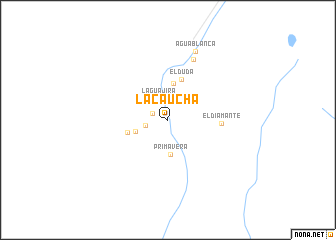 map of La Caucha