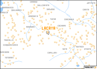 map of Lacaya