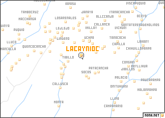 map of Lacaynioc