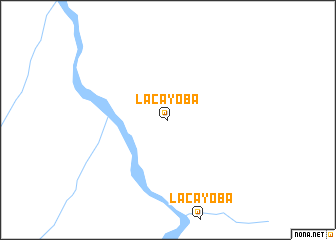 map of La Cayoba