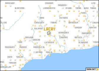 map of Lacay