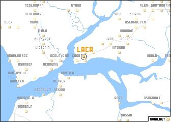 map of Laca