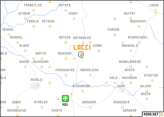 map of Lacci