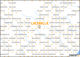 map of La Cebolla