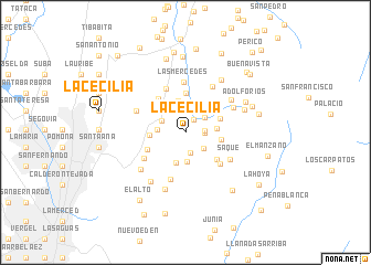 map of La Cecilia