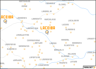 map of La Ceiba