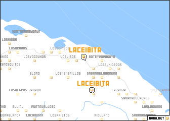 map of La Ceibita