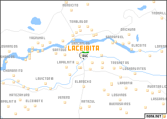 map of La Ceibita