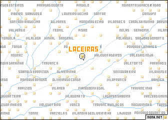 map of Laceiras