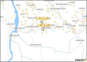 map of La Ceja