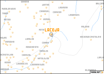 map of La Ceja