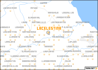 map of La Celestina
