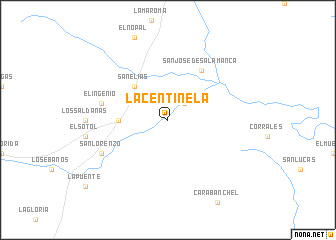 map of La Centinela