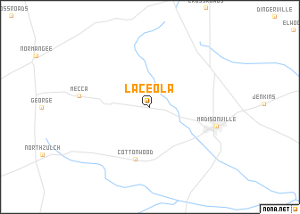 map of Laceola