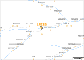 map of Laces