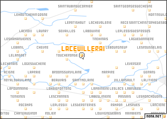 map of La Ceuillerai