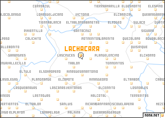 map of La Chácara