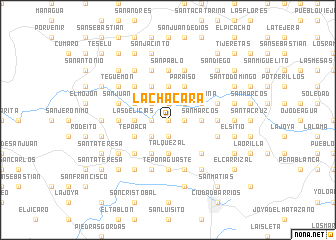 map of La Chacara