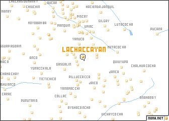map of Lachaccayan
