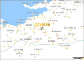 map of La Chacra