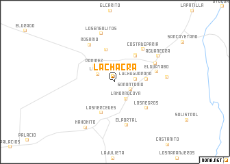 map of La Chacra