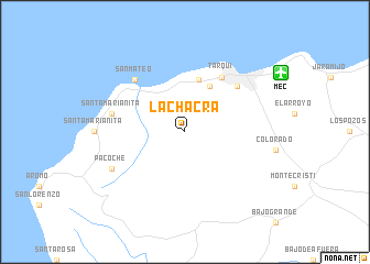 map of La Chacra