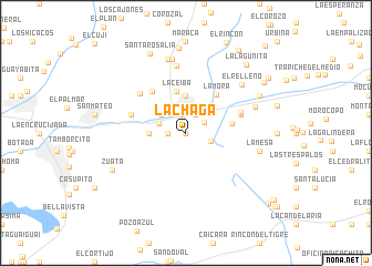 map of La Chaga