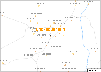 map of La Chaguarama