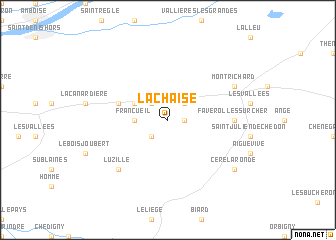 map of La Chaise