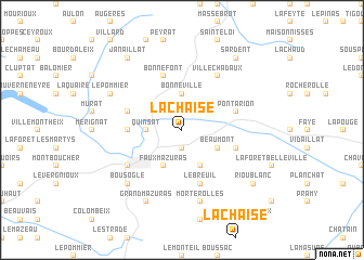 map of La Chaise