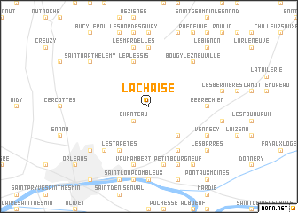 map of La Chaise