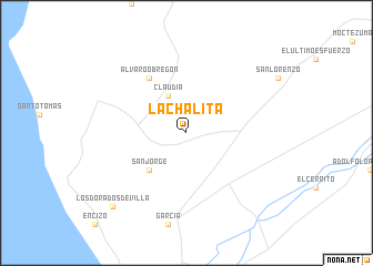 map of La Chalita